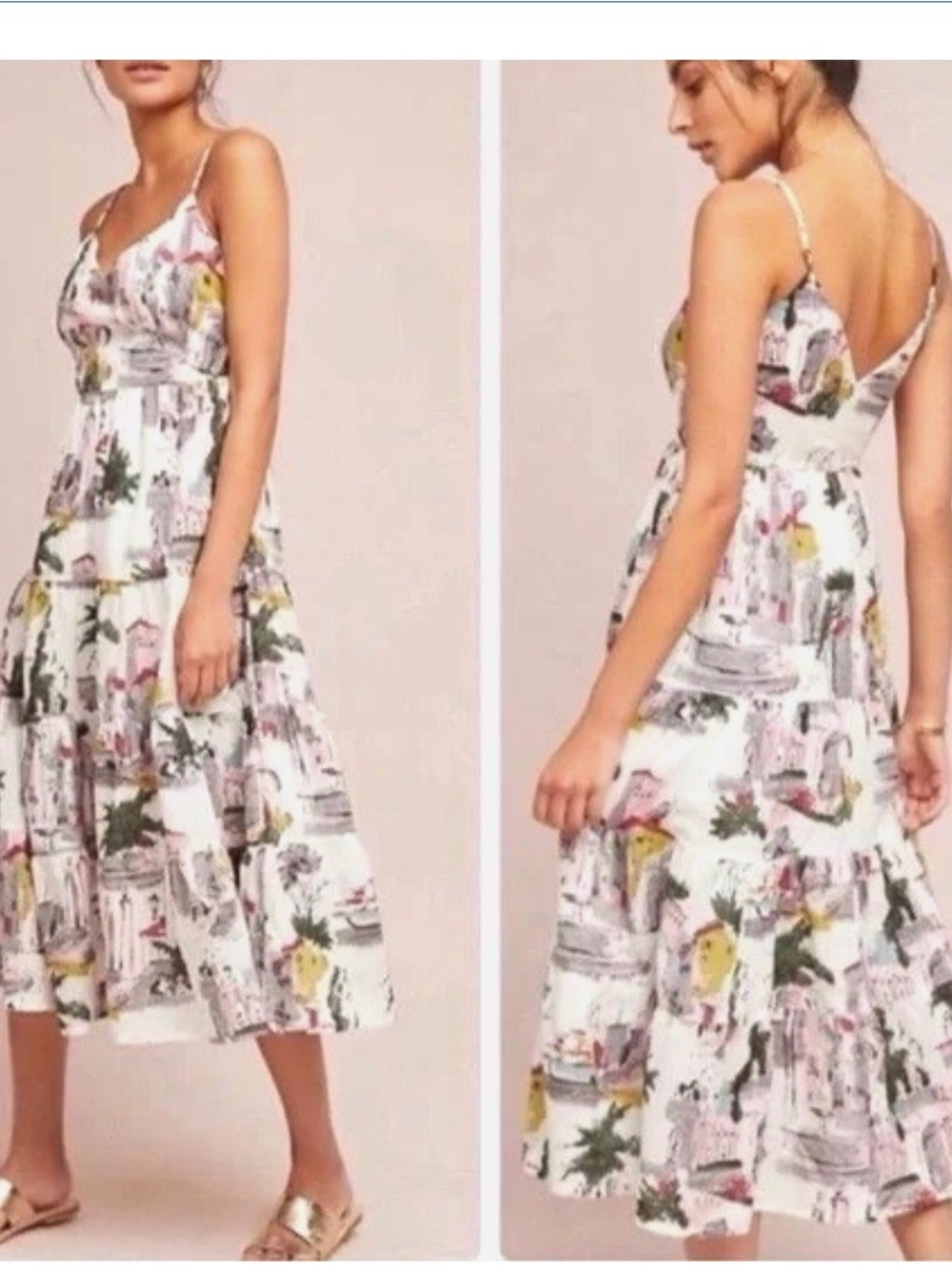 Anthropologie - Lazy Bones- summer dress